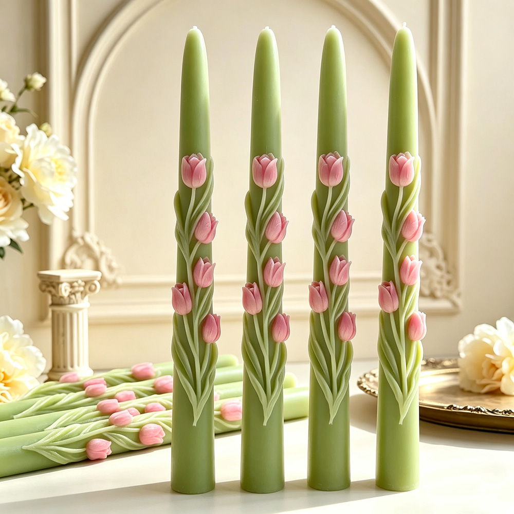 Molde de silicona 3D con relie - Candle Making Party reseña y precio