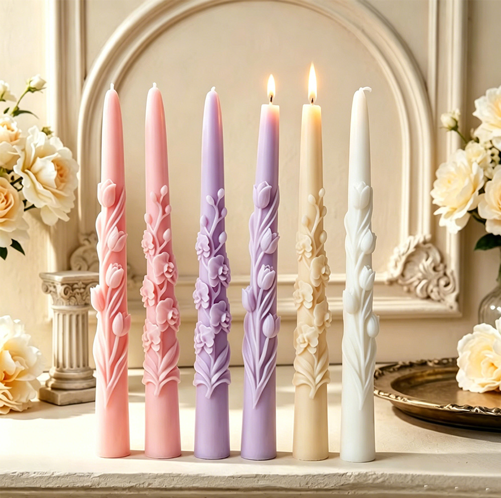 Molde de silicona 3D con relie - Candle Making Party reseña y precio