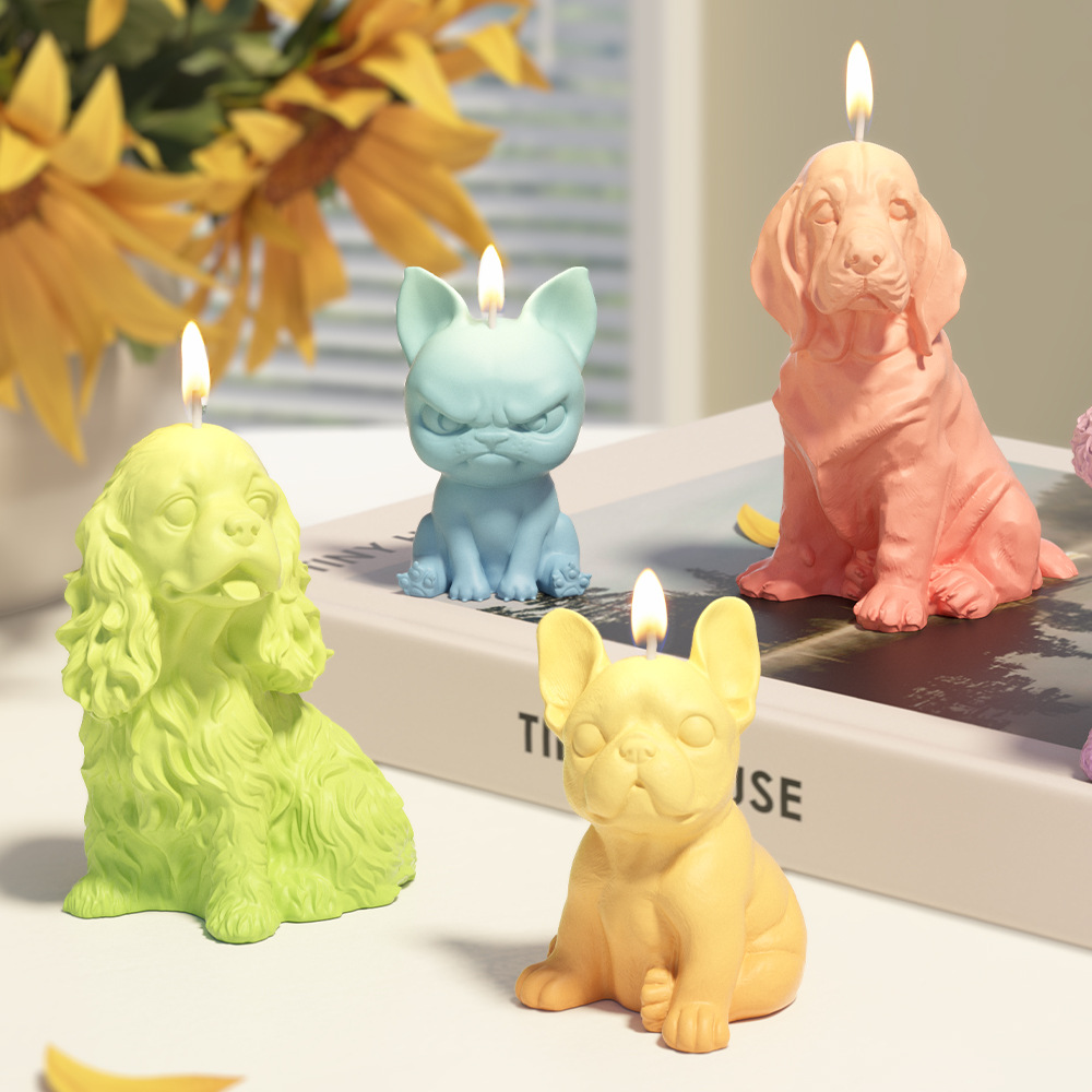 Molde de silicona para cachorr - Candle Making Party reseña y precio